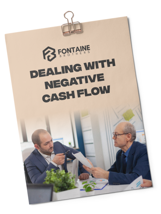 Dealing with negative cash flow