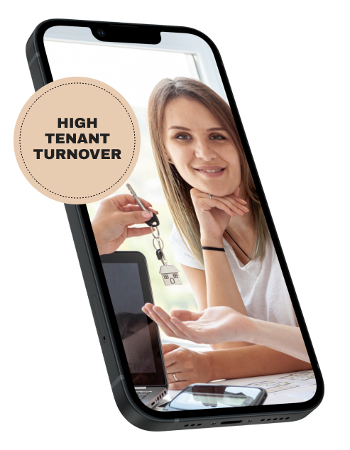 High tenant turnover